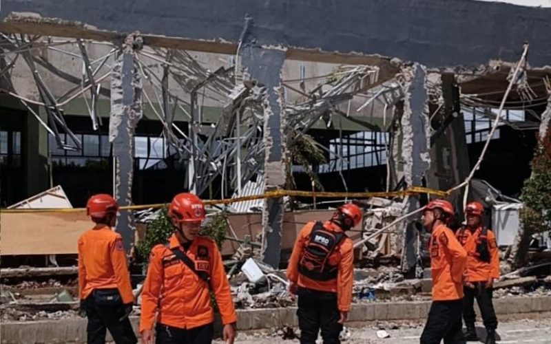 Tabung Gas Meledak Gegara Bocor, Lapangan Padel dan Sekolah di Gunungputri Hancur