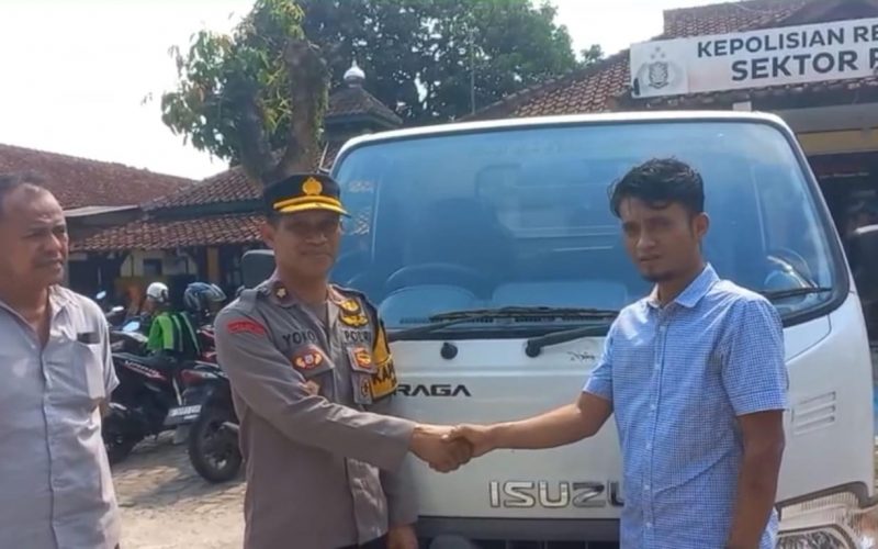 Kurang dari 24 Jam, Polsek Rumpin Berhasi Temukan Mobil Milik Warga Tangerang yang Hilang