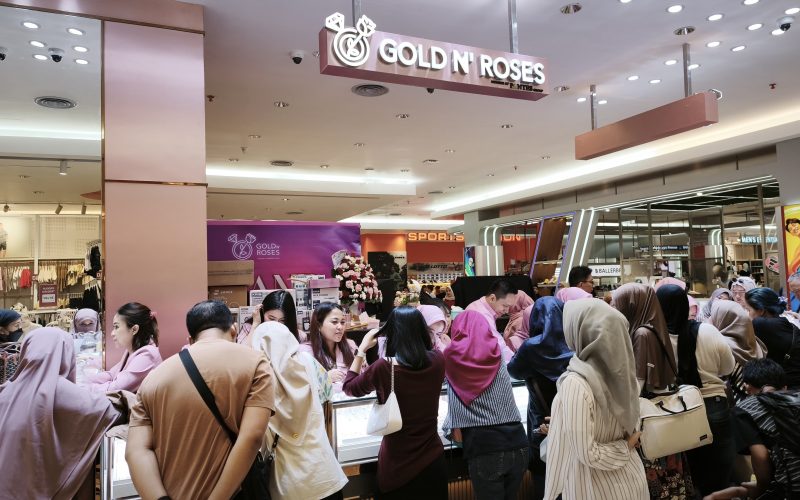 Toko Emas Gold N’ Roses Buka Cabang ke 31 di Grand Opening Yogya Cimanggu Avenue