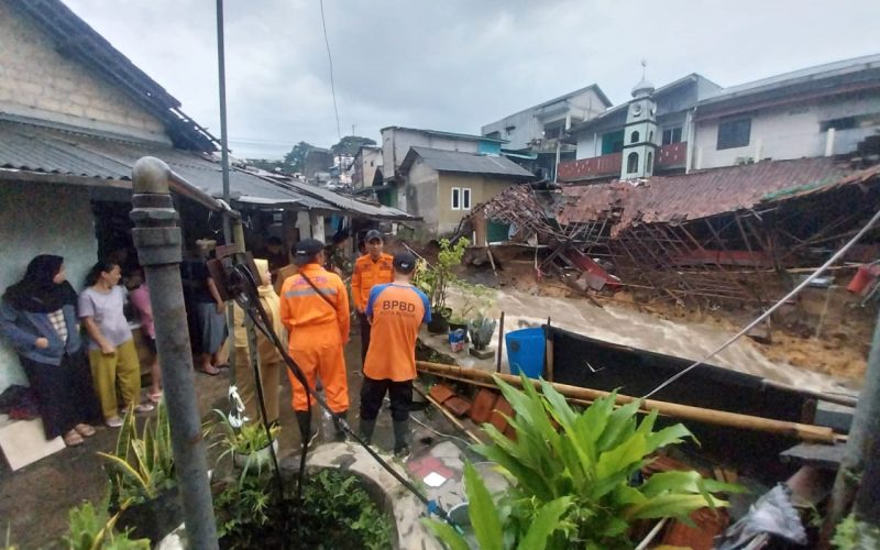 Cuaca Ekstrem Picu 26 Bencana di Kota Bogor, Longsor dan Banjir Mendominasi, BPBD Masih Lakukan Assesment