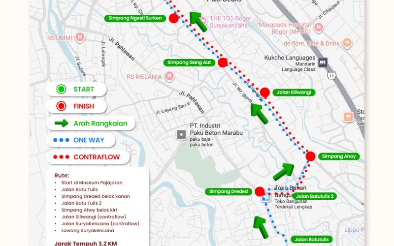 Kirab Budaya Gebyar Tatar Sunda Digelar Besok, Ini Rekayasa Lalu Lintas di Kota Bogor