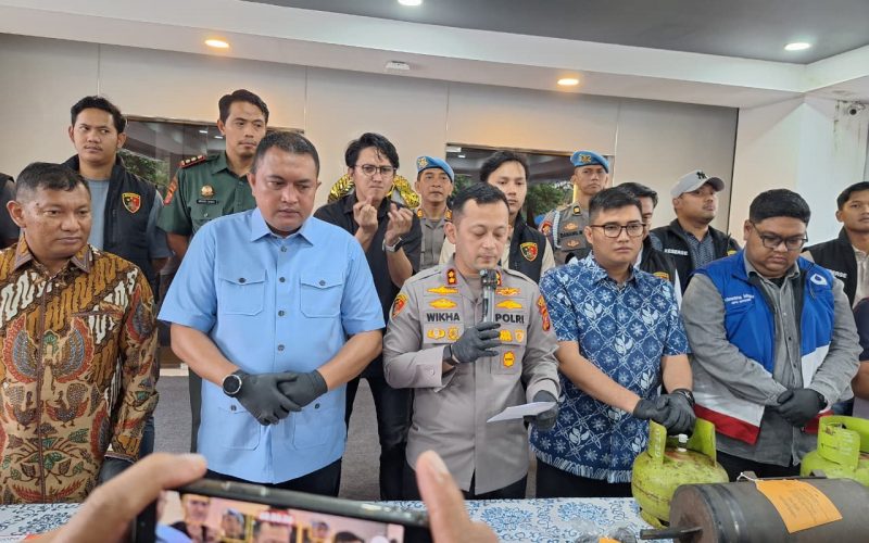 Penyalahgunaan BBM dan Tabung Gas Elpiji Subsidi di Kabupaten Bogor, 11 Orang Ditangkap