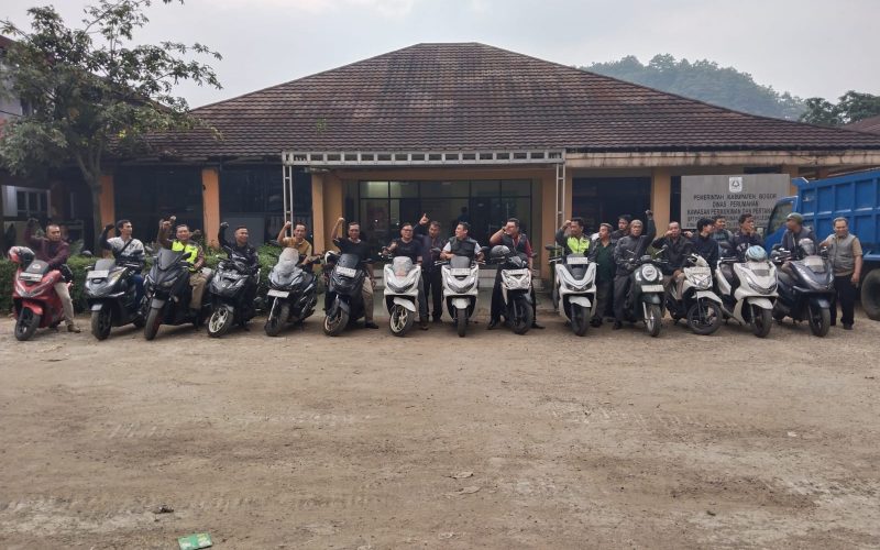 Memeriahkan HJB ke – 544, Tiga UPTD Penataan Bangunan Touring ke Malasari