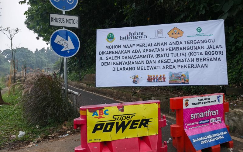 Proyek Trase Baru Batutulis Masuk Tahap Konstruksi, Akses Jalan Sementara Ditutup Permanen