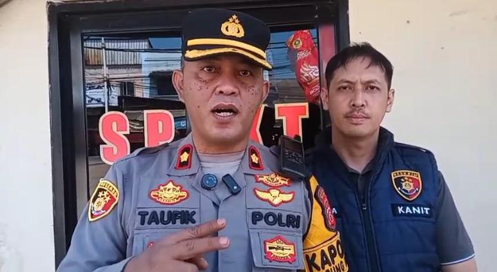 Kepergok Saat Beraksi, Dua Orang Diduga Pelaku Curanmor Diamankan Warga