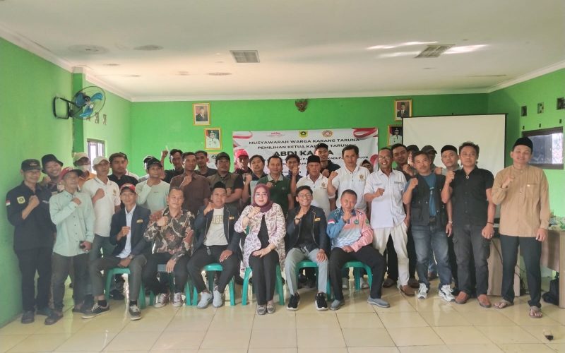 Musyawarah Pemilihan Ketua Karang Taruna Desa Cimayang