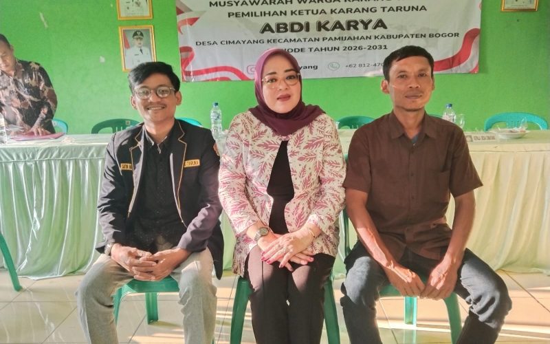 Pemilihan Ketua Karang Taruna Desa Cimayang Periode 2026-2031 secara Aklamasi