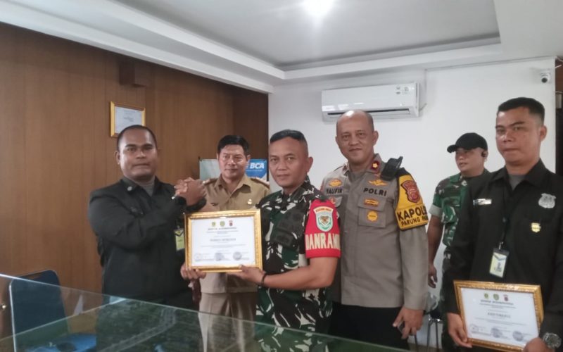 Bantu Gagalkan Curanmor, Dua Orang Satpam Dapat Penghargaan dari Polisi
