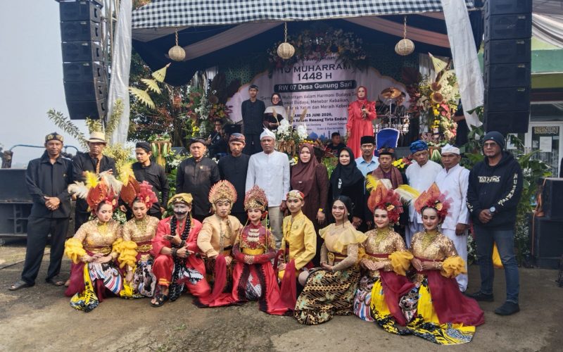 RW 07 Gunung Sari Gelar 10 Muharram 1448 H, Sereun Taun Mapak Taun diwarnai upacara adat Sunda