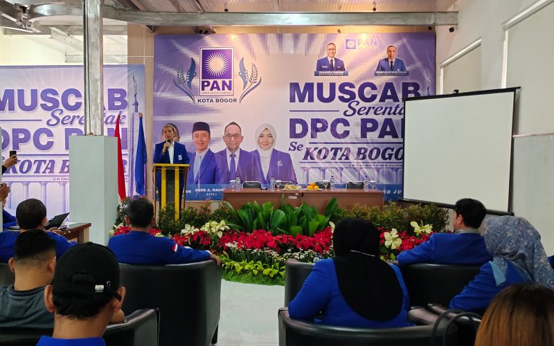 PAN Kota Bogor Rombak Kepengurusan DPC, Bidik 10 Kursi DPRD pada Pemilu 2029