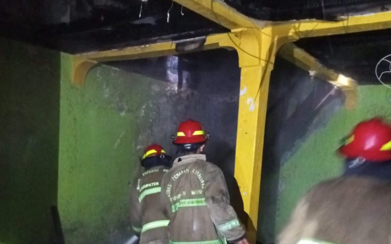 Diduga Akibat Korsleting HP, Kobong Majelis Taklim di Ciawi Dilalap Api