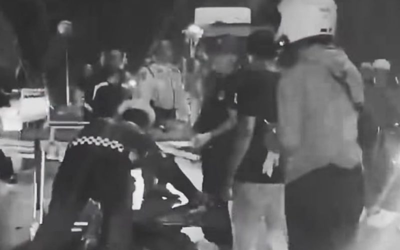 Diduga Tergelincir Saat Menyalip, Pengendara Vario Tewas di Gunung Putri