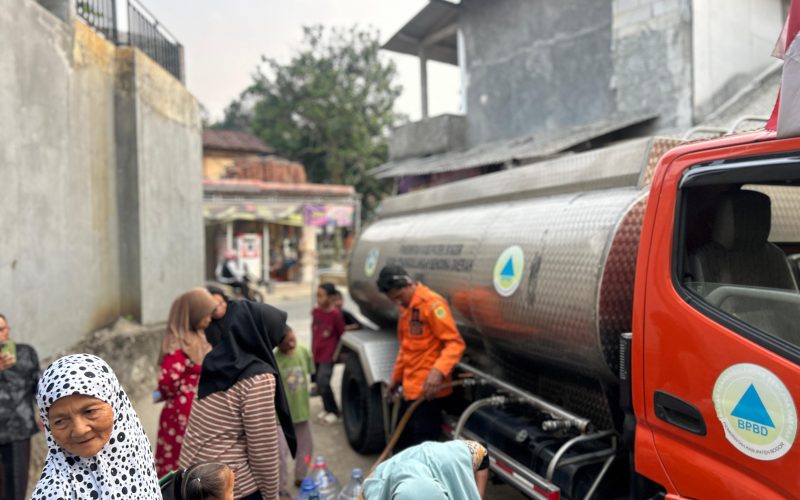 755 Warga Babakan Madang Terdampak Krisis Air Bersih