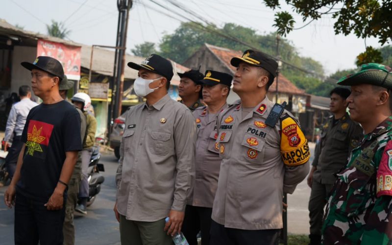 Cegah Banjir, Bangunan Liar di Saluran Irigasi Cogreg Ditertibkan
