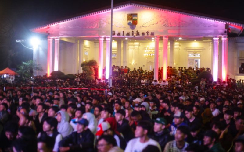 Nobar Final Piala Dunia di Balaikota Bogor Pecah, Blackcats Buktikan Kekuatan Kolaborasi Komunitas