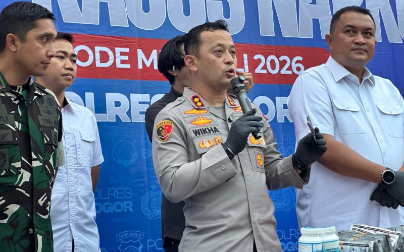 Polres Bogor Bongkar Peredaran Pod Getar Berisi Etomidat, Pertama di Jawa Barat