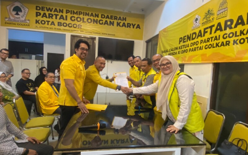 DPD Golkar Kota Bogor Gelar Musda XI Jum’at Ini, Rusli Prihatevi Jadi Kandidat Tunggal
