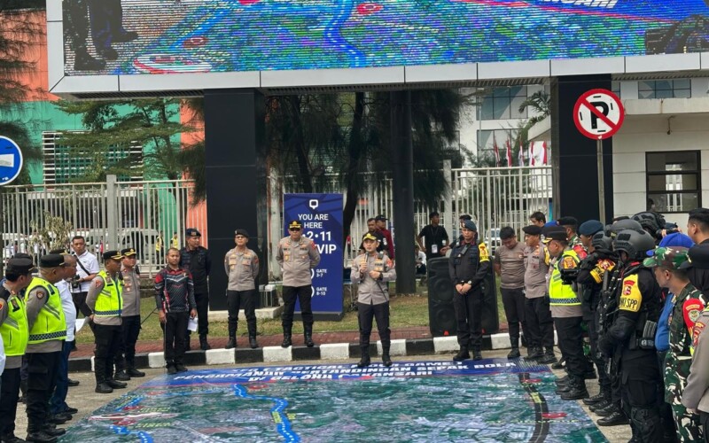 Polisi Kerahkan 1.105 Personel, 27 Ribu Penonton Siap Padati Stadion Pakansari