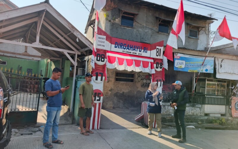 Lomba Lingkungan Bersih Tingkat RW se- Desa Ciasihan Warnai Peringatan HUT RI