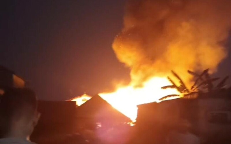Rumah di Layungsari Bogor Selatan Terbakar, Seorang Perempuan Meninggal Dunia
