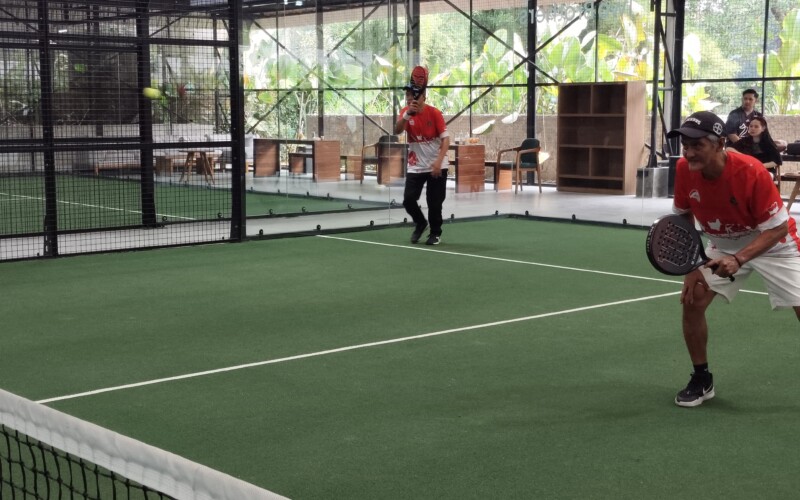 Padel Championship Semarakkan Festival Merah Putih 2026, Puluhan Pasangan Adu Sportivitas di Bogor