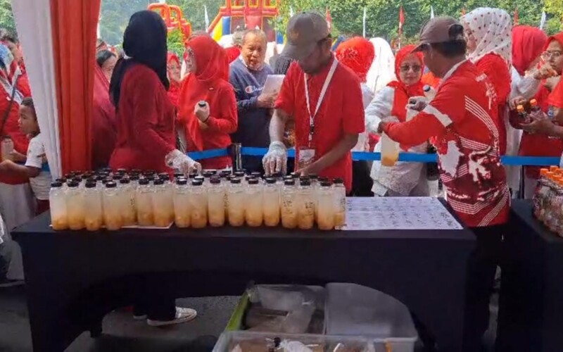 Ribuan Warga Tumpah Ruah di Jamuan Rakyat Istana Bogor