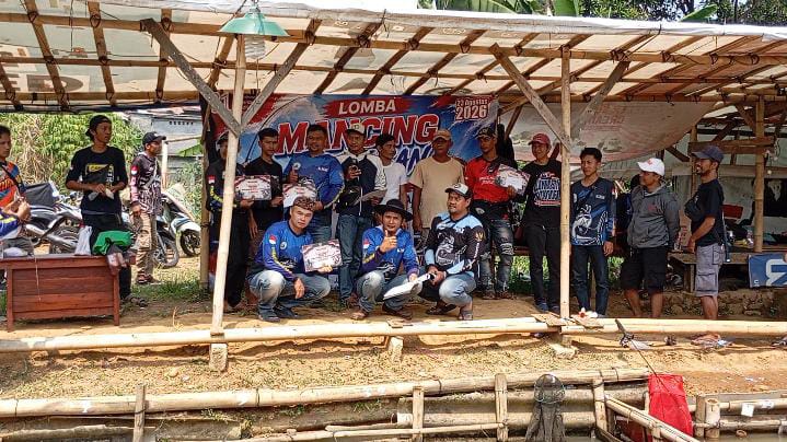 HUT ke 81 RI, KMB Tanah Sareal gelar Lomba Mancing Lintas komunitas Perkuat silahturahmi