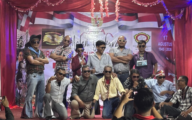 Totalitas Warga Cibuluh Rayakan HUT RI ke-81, Dari Dresscode 70-an hingga Dangdut Legendaris