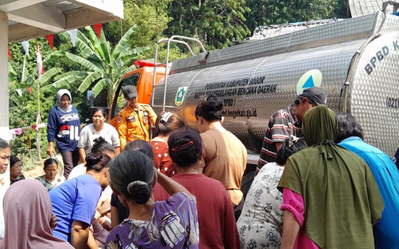 Kekeringan Kepung Kabupaten Bogor, 226 Ribu Jiwa Terdampak dan Jutaan Liter Air Disalurkan