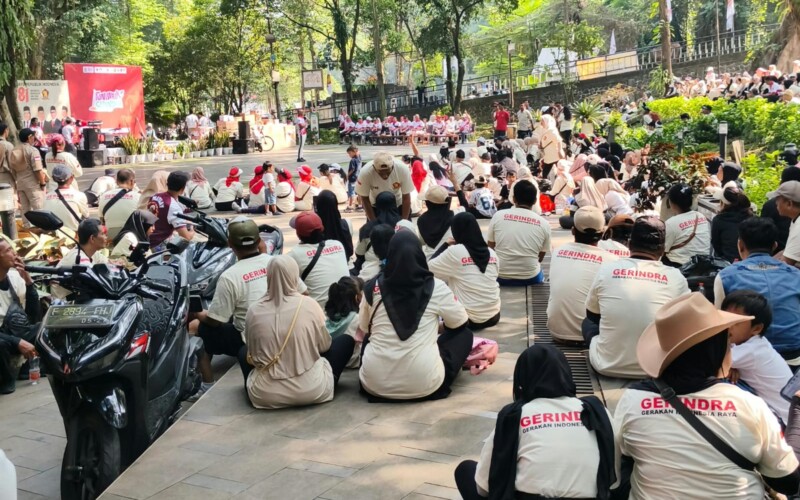 Bukan Sekadar Jalan Sehat, Fun Walk Gerindra Bogor Jadi Ajang Konsolidasi