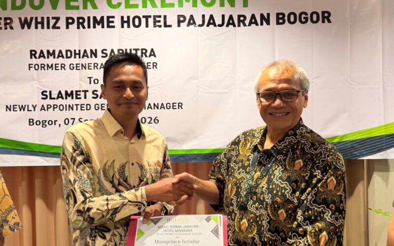 Perkuat Layanan dan Inovasi, Whiz Prime Hotel Pajajaran Bogor Tunjuk GM Baru
