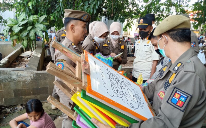 Satpol PP Kota Bogor Tindak 396 PKL, Denda Rp38,7 Juta Disetor ke Kas Daerah
