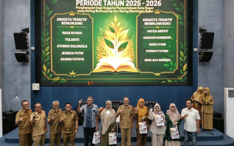 Diarpus Bogor Persilakan Masyarakat Manfaatkan Auditorium Perpustakaan Gratis