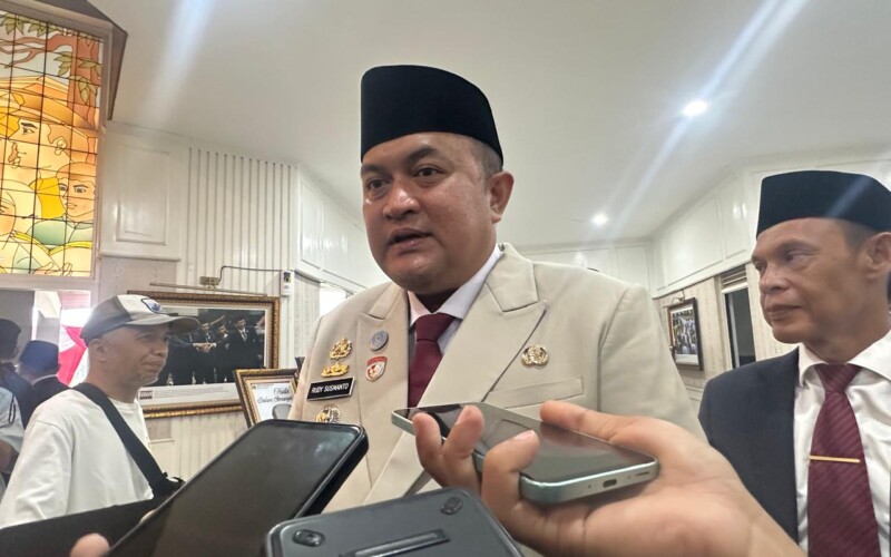 67 Pejabat Dilantik, Rudy Susmanto Soroti Kemampuan dan Potensi ASN
