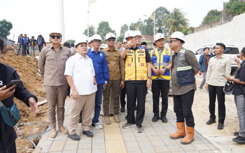 DPRD Kota Bogor Tinjau Trase Baru Batutulis, Progres Pembangunan Capai 84 Persen