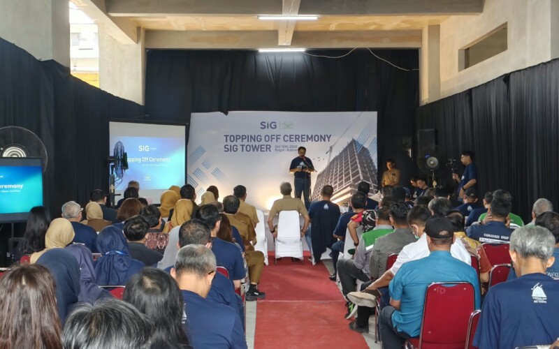 Topping Off SIG Tower, Kota Bogor Perkuat Ekosistem Industri Berbasis Sains