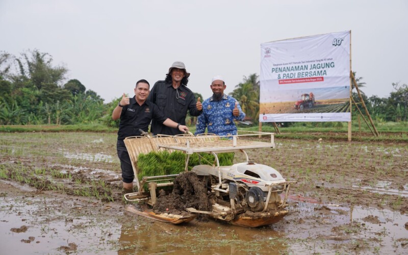 PTI Kota Bogor Ajak Generasi Muda Tak Malu Jadi Petani