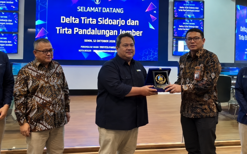 Perumda Tirta Pakuan Bagikan Strategi Penyusunan KPI kepada PDAM Sidoarjo dan Jember